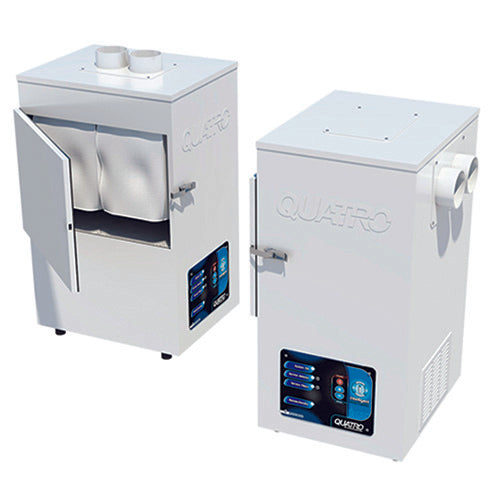 Dust Collectors by Quatro Air to collect particles while polishing and grinding