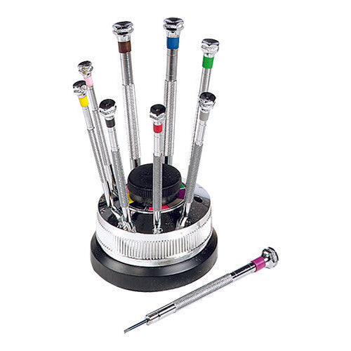 Small JIS Screwdrivers used for repairing and making Watches