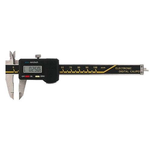 Digital Calipers used to precisely measure mm and inches