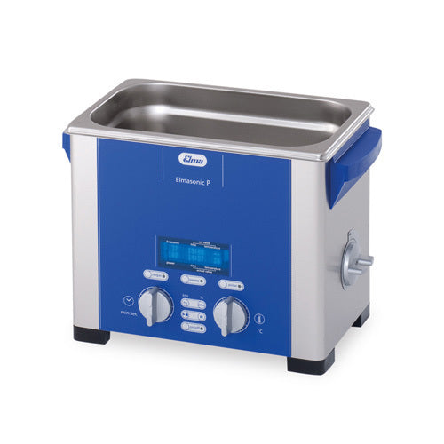 Elma Ultrasonic Cleaner used with a solution to clean jewelry